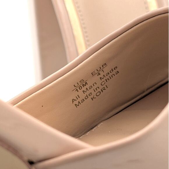 Sam Edelman Kori Ankle Strap Peep Toe Platform Heels Blush Size US10M EU41 - Picture 7 of 8